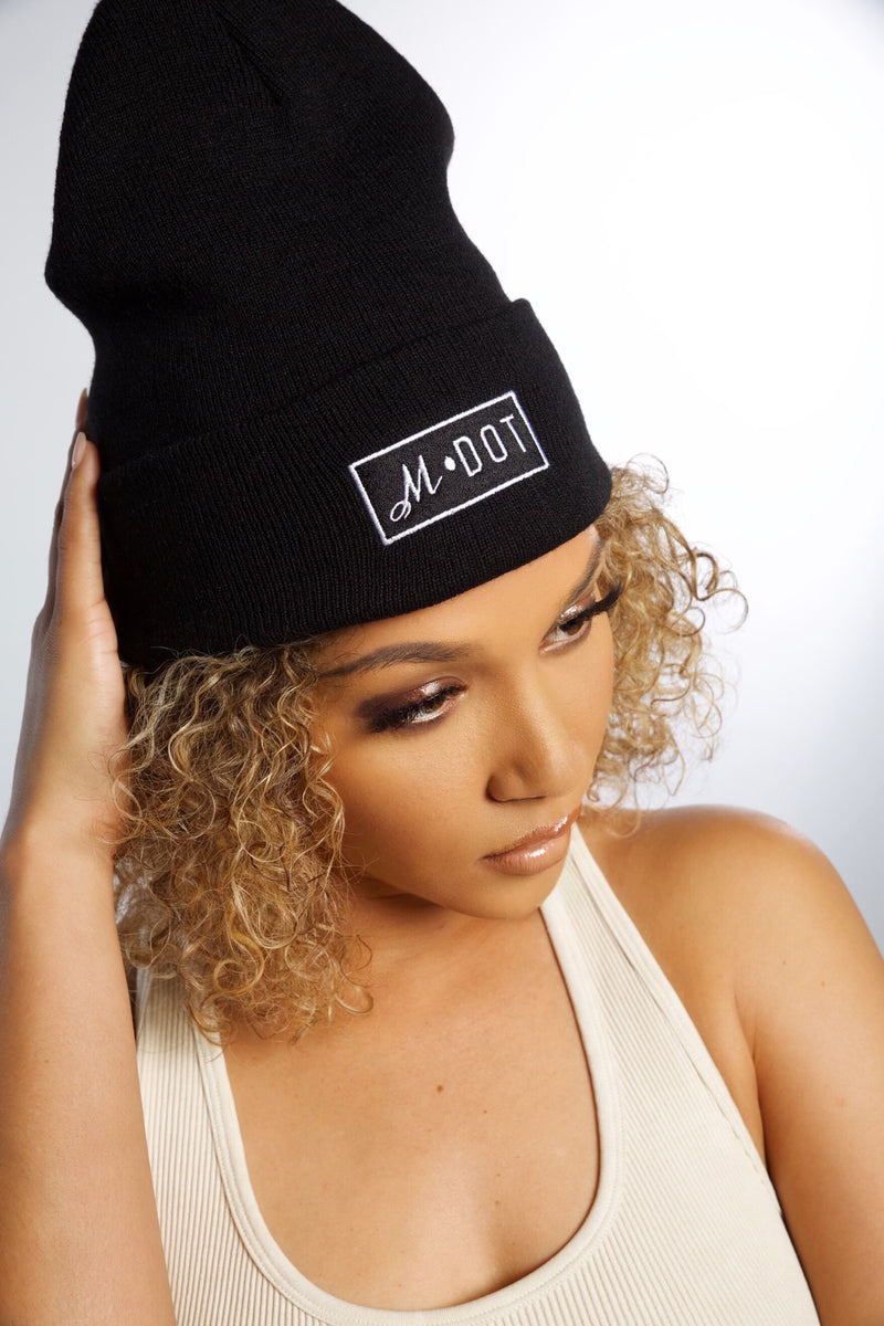 ‘THE OFFICIAL MDOT’ BEANIE (Black)