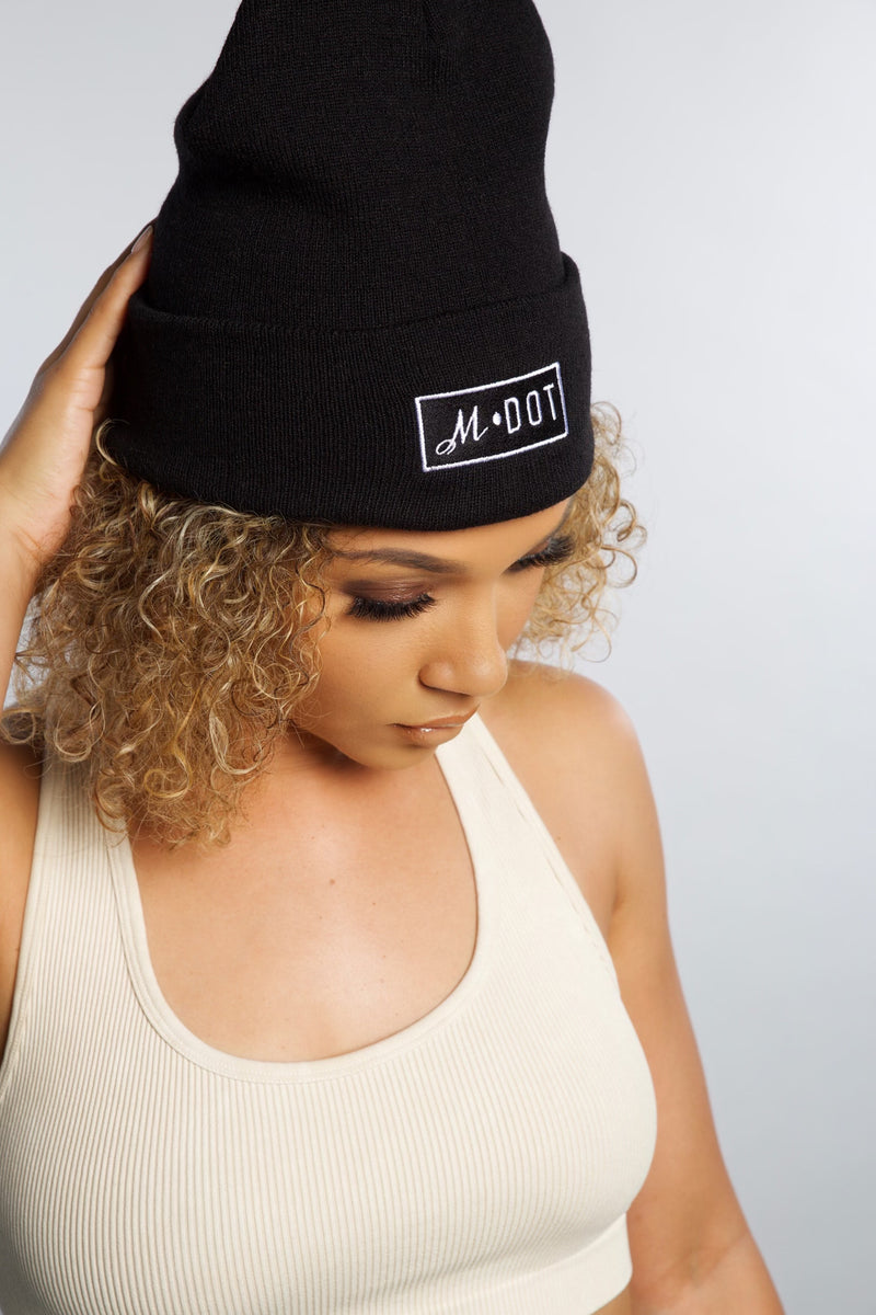 ‘THE OFFICIAL MDOT’ BEANIE (Black)