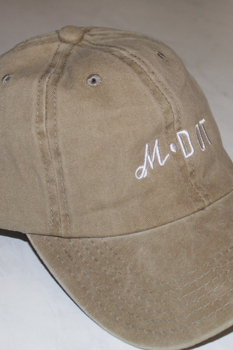 ‘THE OFFICIAL MDOT’ DAD HAT (Washed Khaki)